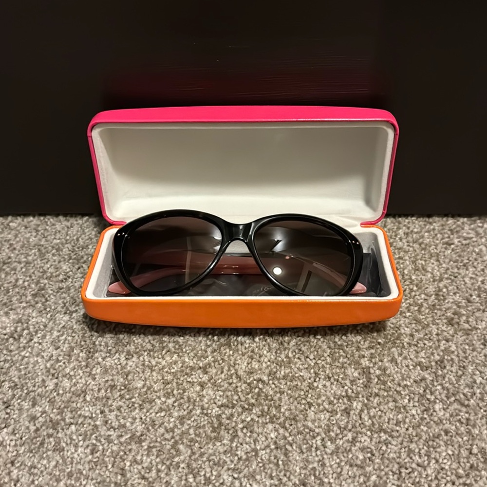 Authentic Kate Spade large signature sunglasses